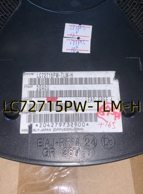 LC72715PW-TLM-H 10+12 SQFP64 原装现货