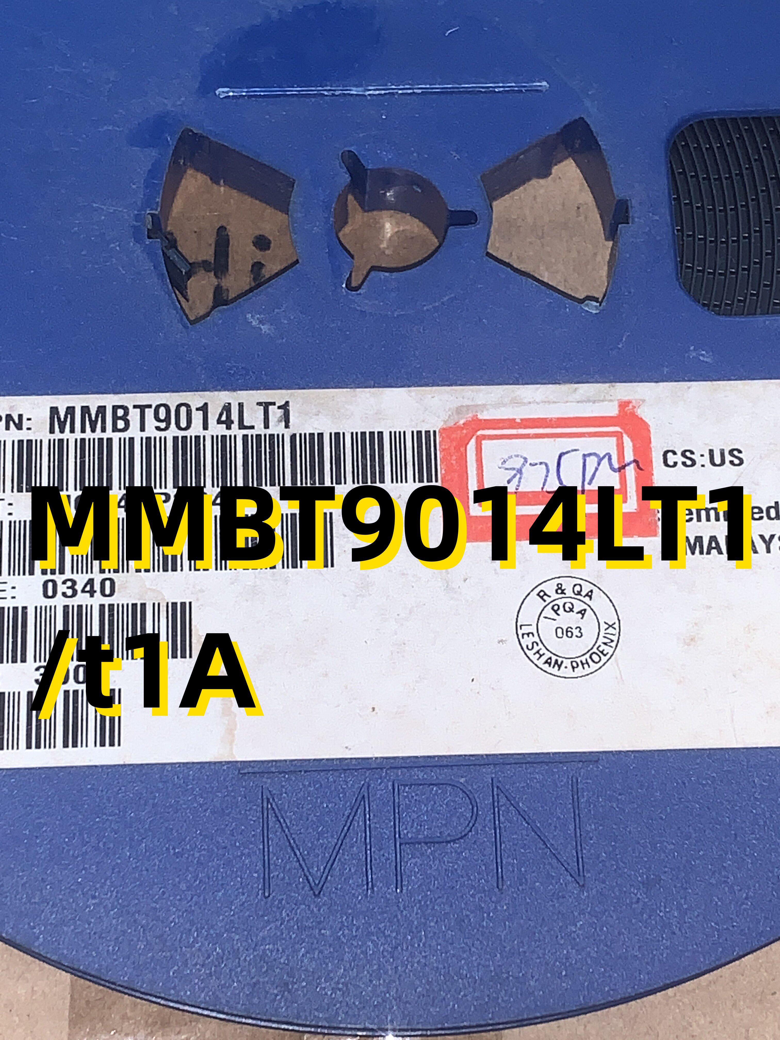 10只 MMBT9014LT1/t1A 03+ SOT23 原装现货