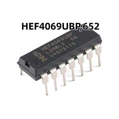 HEF4069UBP,652DIP-146通道3V