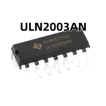 ULN2003AN DIP-16 原装正品 直插 达林顿晶体管阵列芯片 7NPN