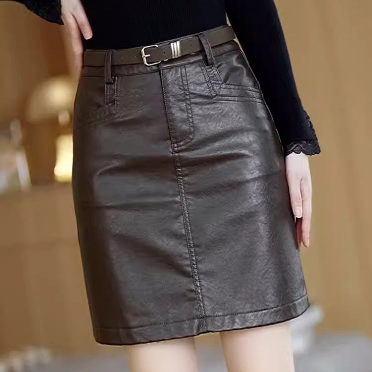 皮裙女咖色2025新款秋冬爆款高腰a字PU皮开叉包臀半身裙显瘦短裙,女装/女士精品,大码半身裙,淘宝优惠券,粉丝福利购,淘宝优惠卷