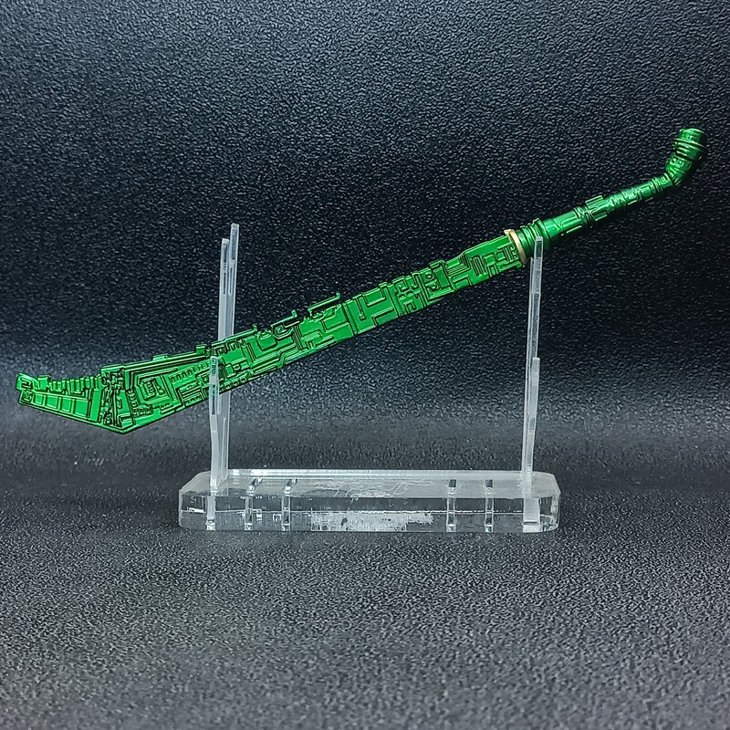 现货香港武器精品收藏兵器摆件神兵玄奇1：6十大天神兵8寸神农尺