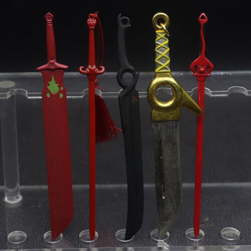 现货港漫武器精品周边兵器摆件JA霸刀5.5寸入魔青丝追月两尺快刀
