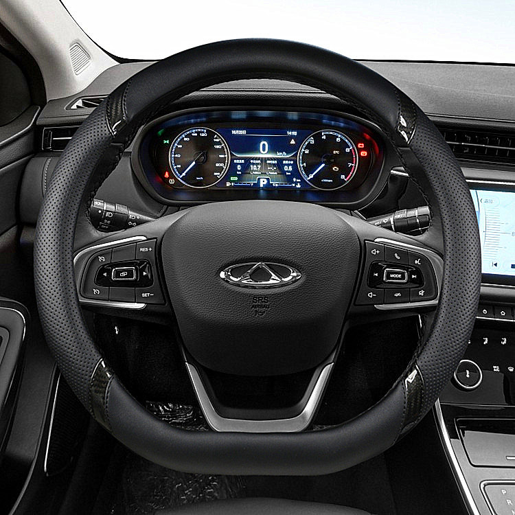 奇瑞D形方向盘套新瑞虎75X3X瑞虎8艾瑞泽GX5捷途X70MSX90专用把套