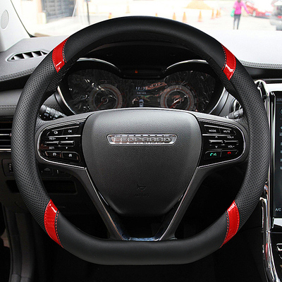 猎豹CS10方向盘套D型形CS9新能源EV360猎豹CS9汽车把套皮透气通用