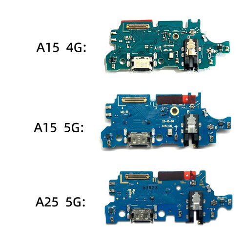 适用于三星A15 A25 SM-A155F原装手机A156充电接口尾插小板送话器