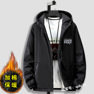 男士深秋厚外套大码2024新款初冬丝棉加肥加大棉衣薄款二棉服男潮