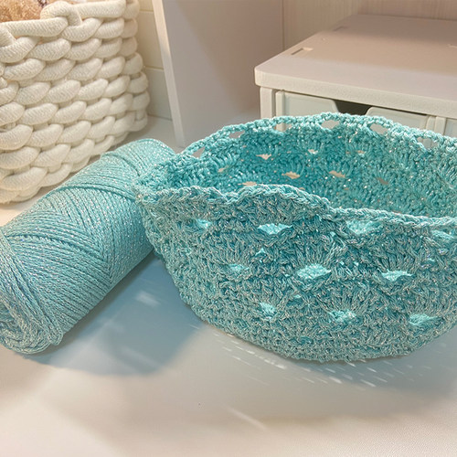 大团200克流银银丝1.5mm空心棉线