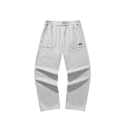 ANTA/安踏生活系列ANTA SKATE男女同款密暖绒运动长裤172548301N