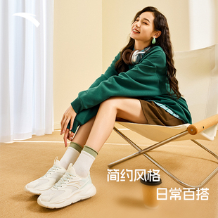 ANTA/安踏不羁女子厚底网面轻便百搭运动休闲鞋922528833