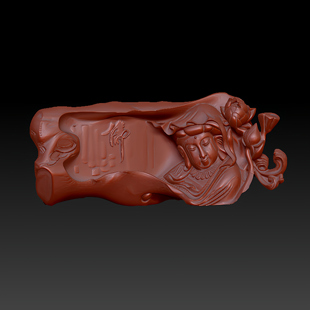三维图 圆雕图 模型 3D STL 精雕 木雕 雕刻图K枯木佛251224