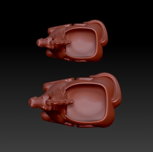 三维图 圆雕图 模型 3D STL 精雕 木雕 雕刻图J骏马收纳盒261317