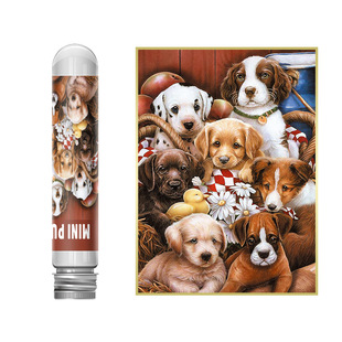 直营厂家150片迷你细微高难度拼图成人试管装益智力纸质玩具拼图