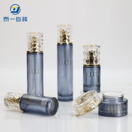 直营高品质厚底直圆瓶化妆品瓶100ml按压乳液瓶50g膏霜瓶精华瓶
