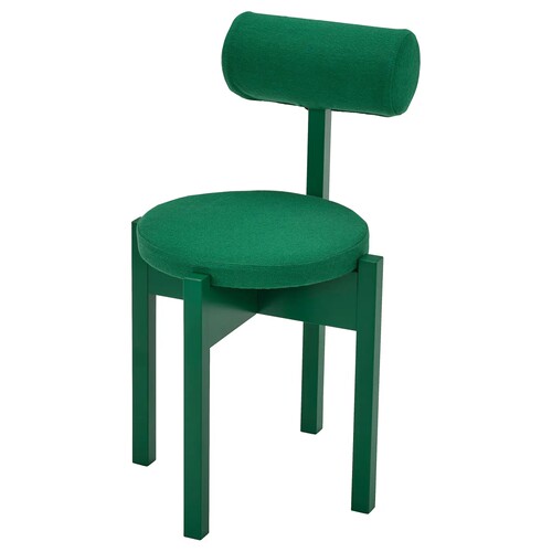 国内宜家代购IKEA PS 2026 椅子，亮绿色休闲椅靠背椅简约耐用