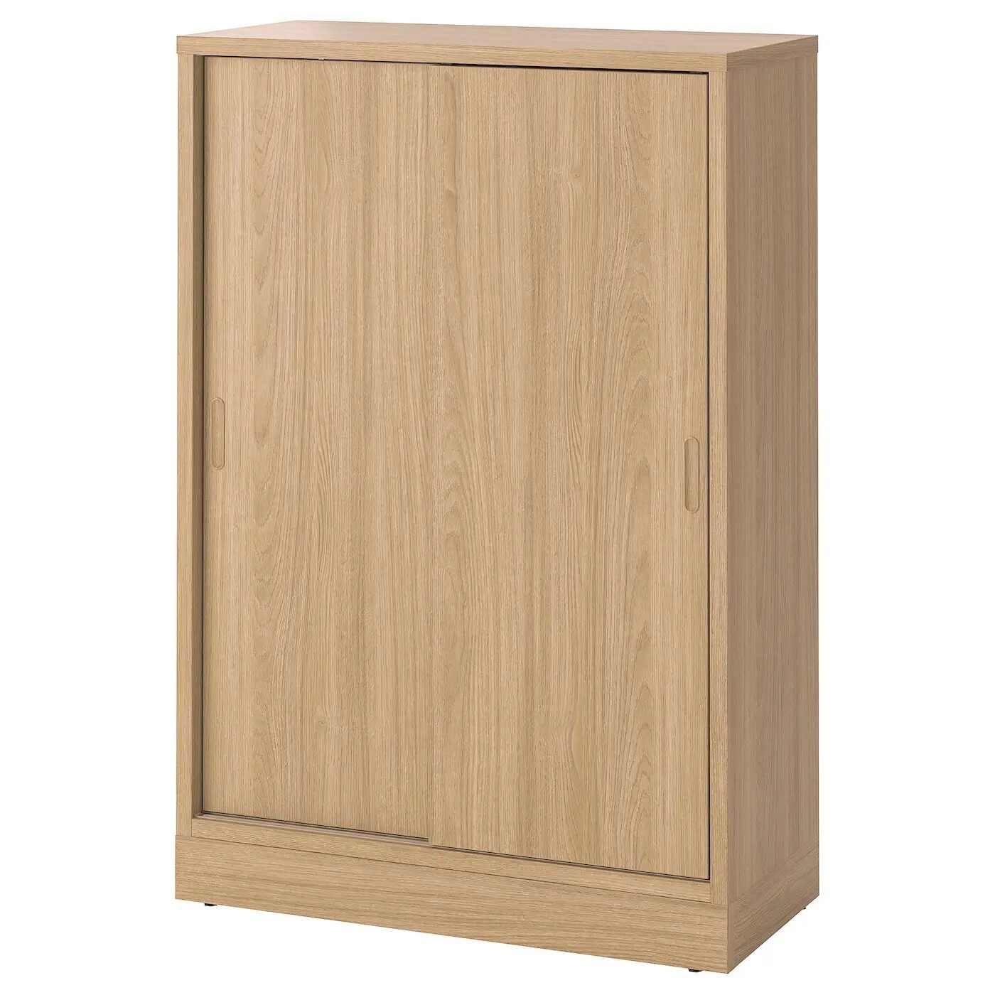 IKEA宜家图恩斯塔 推拉门柜子橡木贴面82x37x120厘米餐边柜收纳柜