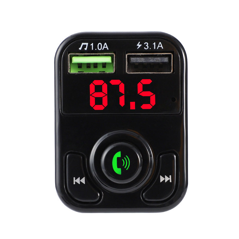 CAR X3车载mp3音乐播放器fm发射器插卡蓝牙免提通话USB汽车充电器