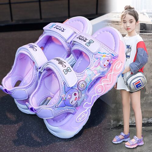 库洛米女童凉鞋夏季夏款凉鞋