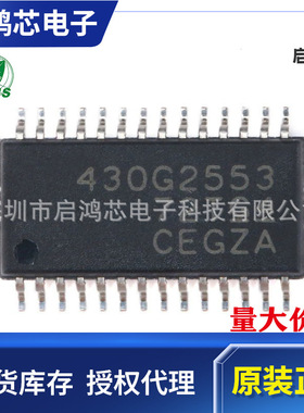 MSP430G2553IPW28R封装TSSOP20 原装16位微控制器芯片IC单片机MCU