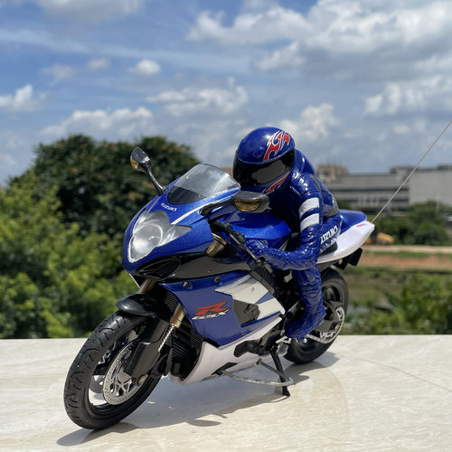 散货缺遥控器1:10铃木GSX摩托车模型改装配件
