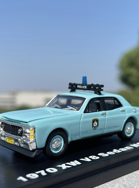 1:64福特XW澳大利亚警车 合金汽车模型