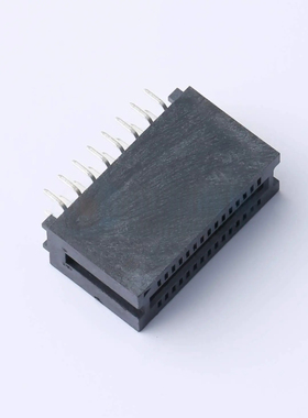 WingTAT 1.27mmPCI总线插座30P直脚金手指插槽无耳 HED30LP03BK