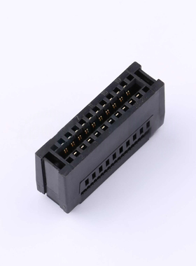 WingTAT 2.54mm压线式总线无耳20p CE-225F 黑色 EC20P03BK-0001