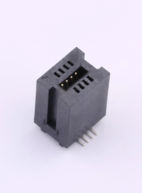 WingTAT 1.27mmPCI总线插座8P贴片金手指插槽无耳 HEV08LP03BK