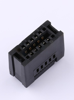 WingTAT 2.54mm压线式总线无耳10p CE-225F 黑色 EC10P03BK-0001