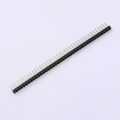 2.54mm 1*16p L10.5单排直针排针 镀金GF 2011-1X16G00S-3-5B