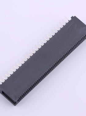 WingTAT 1.27mmPCI总线插座100P直脚金手指插槽无耳 HED100LP03BK