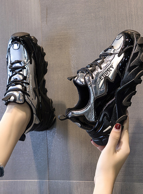 网红超火老爹鞋2020秋冬爆款鞋子女厚底百搭智熏鞋运动休闲ins潮