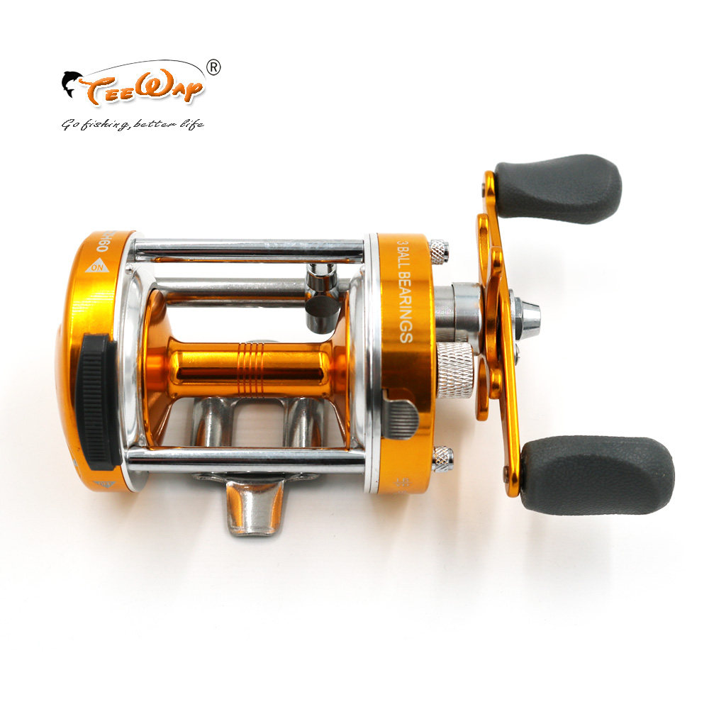 明洋cl60全金属雷强鼓轮打黑套装磁力刹车防炸线渔轮海钓鱼线轮