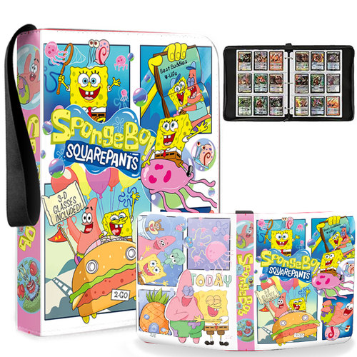 海绵宝宝相册四九宫格卡片收纳册