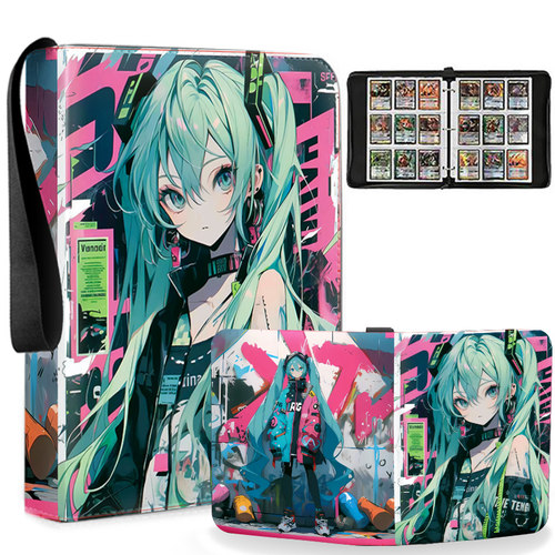 初音未来卡册3寸卡片收藏册卡套