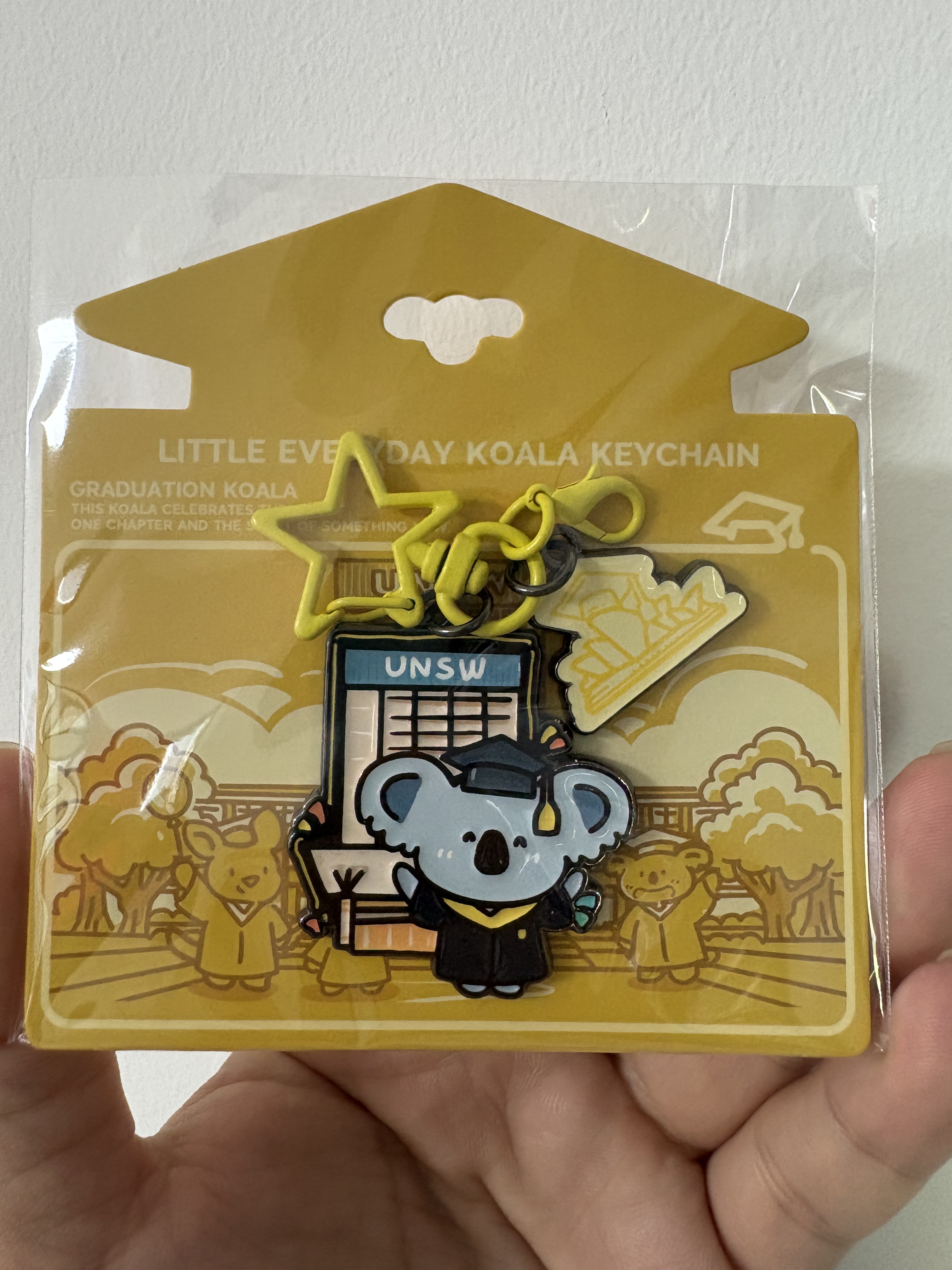 超毕业考拉钥匙扣！ 非常吸睛的钥匙扣