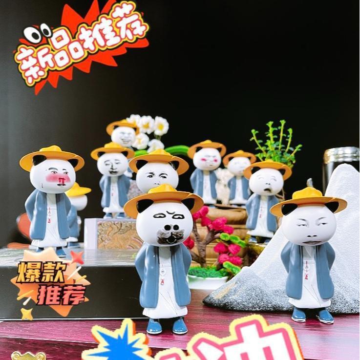 虾仁手办潮玩沙雕桌面摆件公仔玩具生日礼物搞笑玩具厂家批发图片
