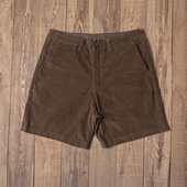 Seam 复古中腰宽松工装 灯芯绒短裤 Double 休闲裤 美式 裤 阿美咔叽