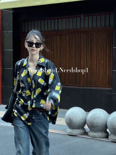 NeedShop1宽松百搭衬衫