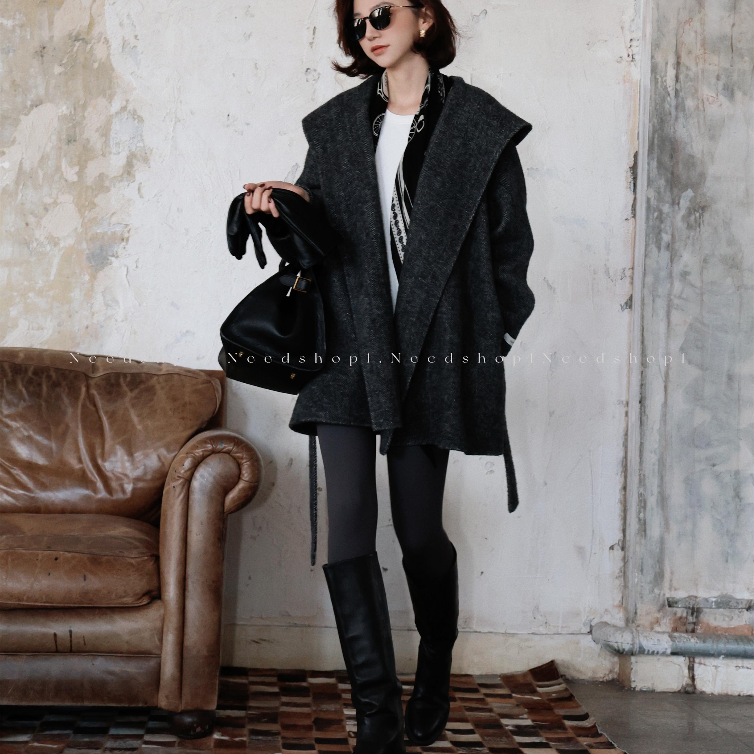 needShop1中长款双面呢羊毛大衣