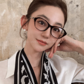 NeedShop1 高级感复古素颜百搭眼镜框 2025新款