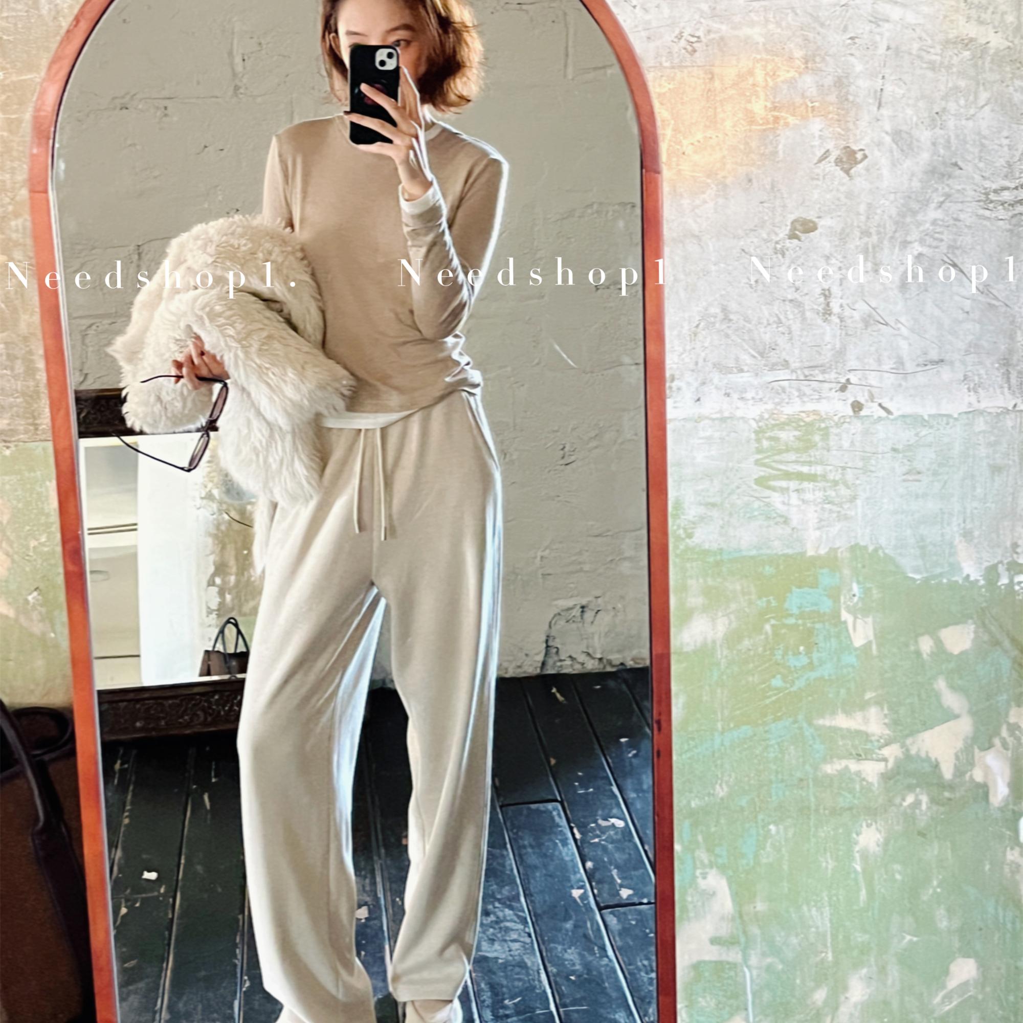 NeedShop1双色双色软糯糯米裤