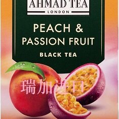 包邮加拿大Ahmad Tea PEACH桃百香果红茶20包*2盒可搭配多种口味