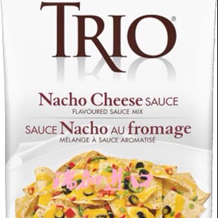 包邮加拿大Trio Nacho Cheese墨西哥干奶酪玉米片酱汁粉908克低脂