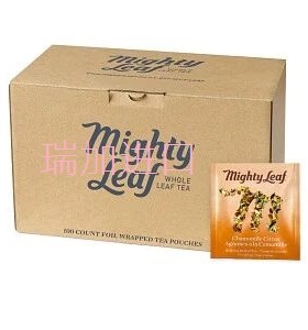 包邮加拿大Mighty leaf美泰洋甘菊柑橘花草茶整箱100茶包需付定金