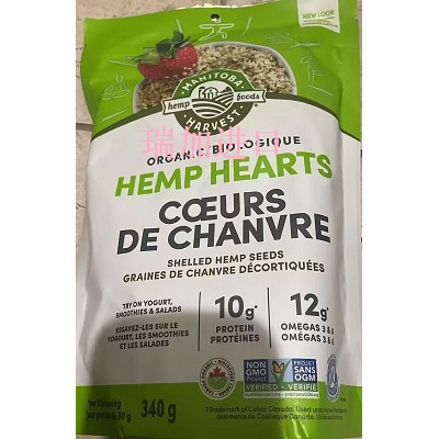 包邮加拿大Manitoba Harvest有-机籽仁植物高纤高蛋白粉340g多种