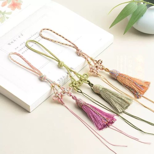 古玩手把件绳中国结流苏吊穗