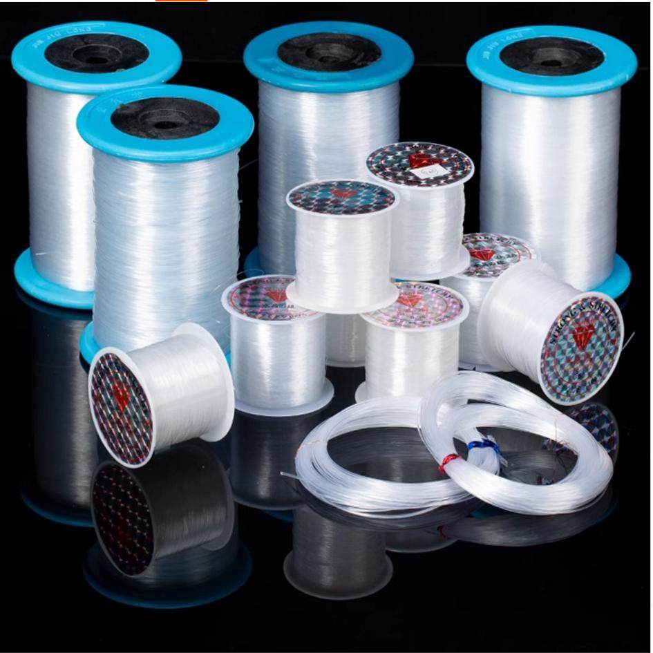 大小卷水晶串珠线鱼线DIY配件水晶线手工线透明线饰品线 无弹力线,饰品/流行首饰/时尚饰品新,线,淘宝优惠券,粉丝福利购,淘宝优惠卷