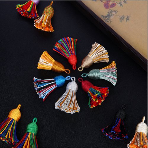 5cm短胖藏式流苏穗子包装