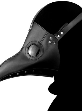 欧美万圣节瘟疫长鸟嘴医生面具cosplay节日派对舞会表演道具 现货